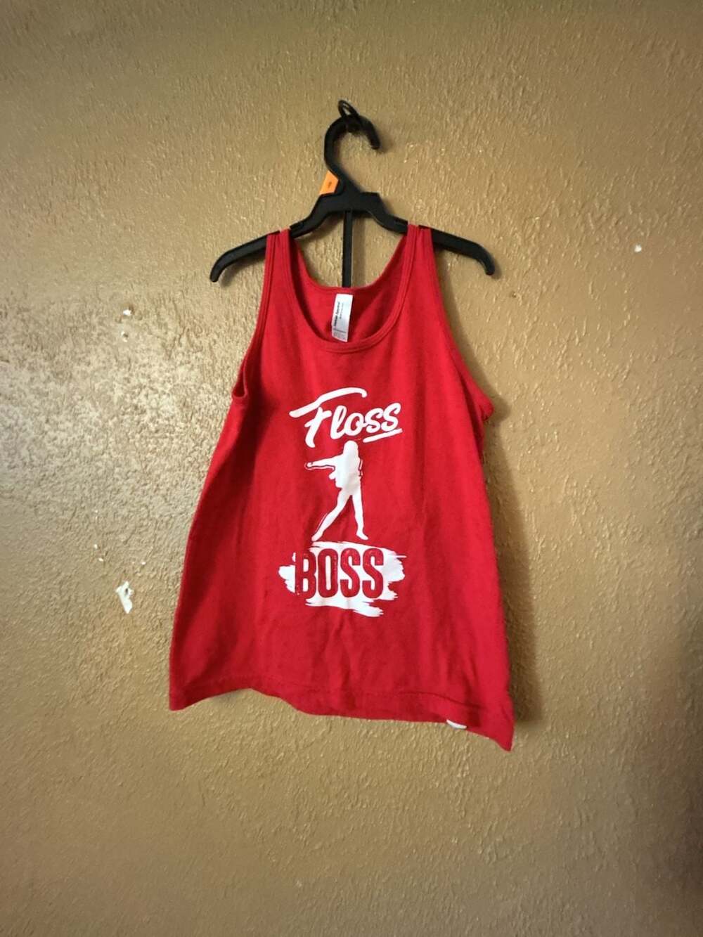 American Apparel 50/50 Collection Red Floss Boss Tank Top